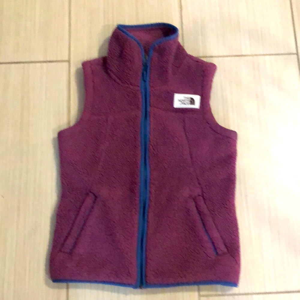 The North Face fleece vest - small